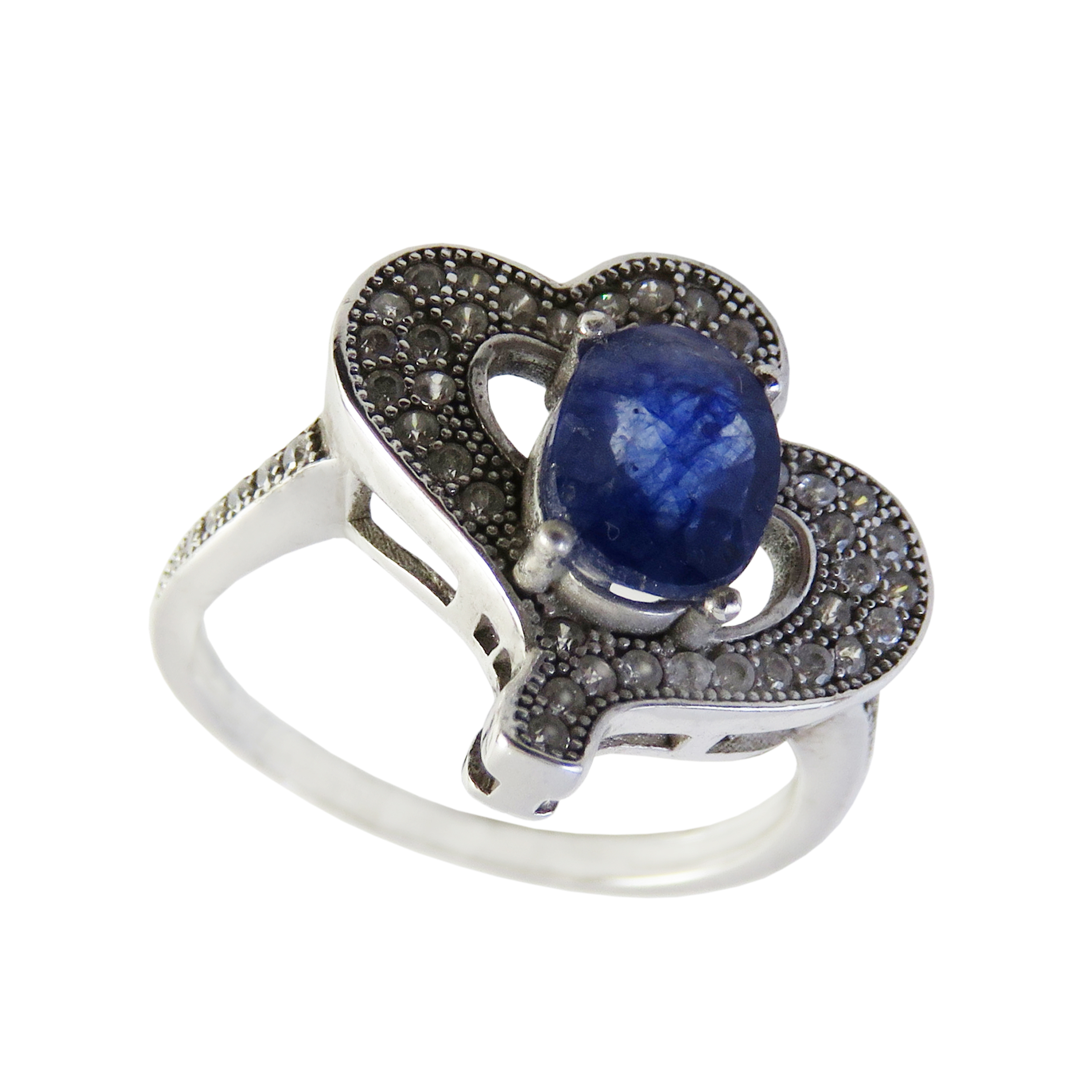 انگشتر نقره زنانه کد 2336