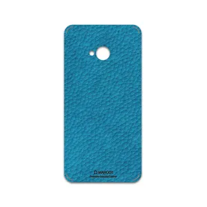 MAHOOT Blue-Leather Cover Sticker for HTC One