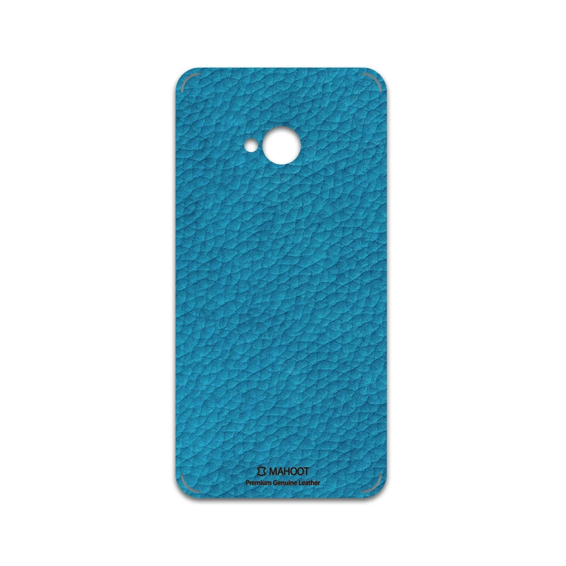 برچسب پوششی ماهوت مدل Blue-Leather مناسب برای گوشی موبایل اچ تی سی One