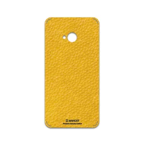 MAHOOT Mustard-Leather Cover Sticker for HTC One