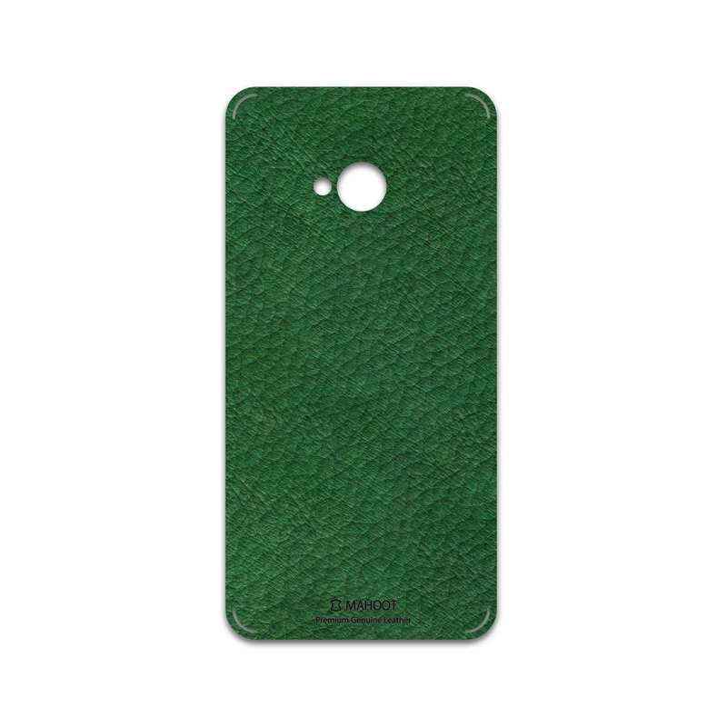 برچسب پوششی ماهوت مدل Green-Leather مناسب برای گوشی موبایل اچ تی سی One
