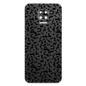MAHOOT Black-Silicon Cover Sticker for Xiaomi Redmi Note 9S