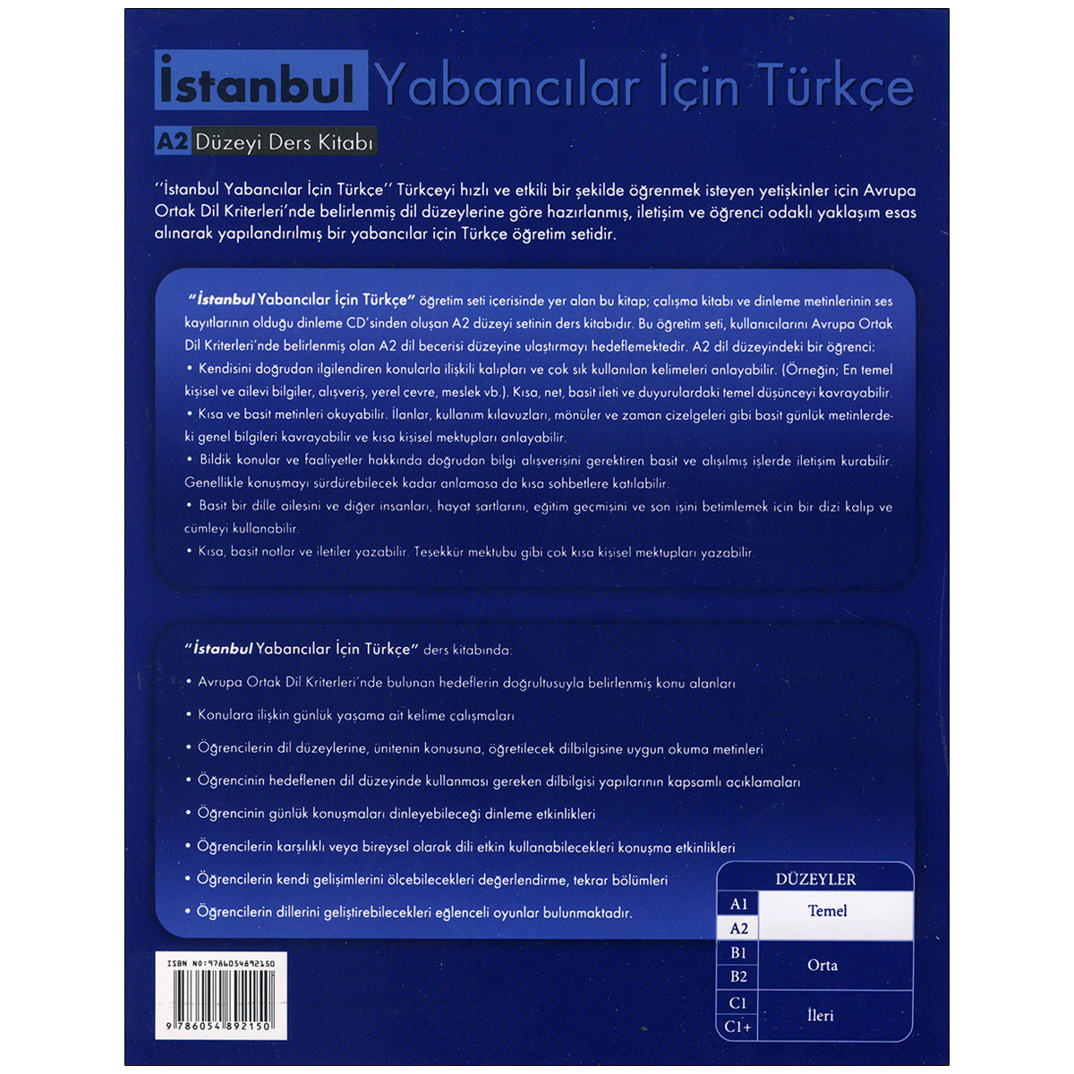 کتاب Istanbul A2 اثر جمعی از نویسندگان انتشارات زبان مهر