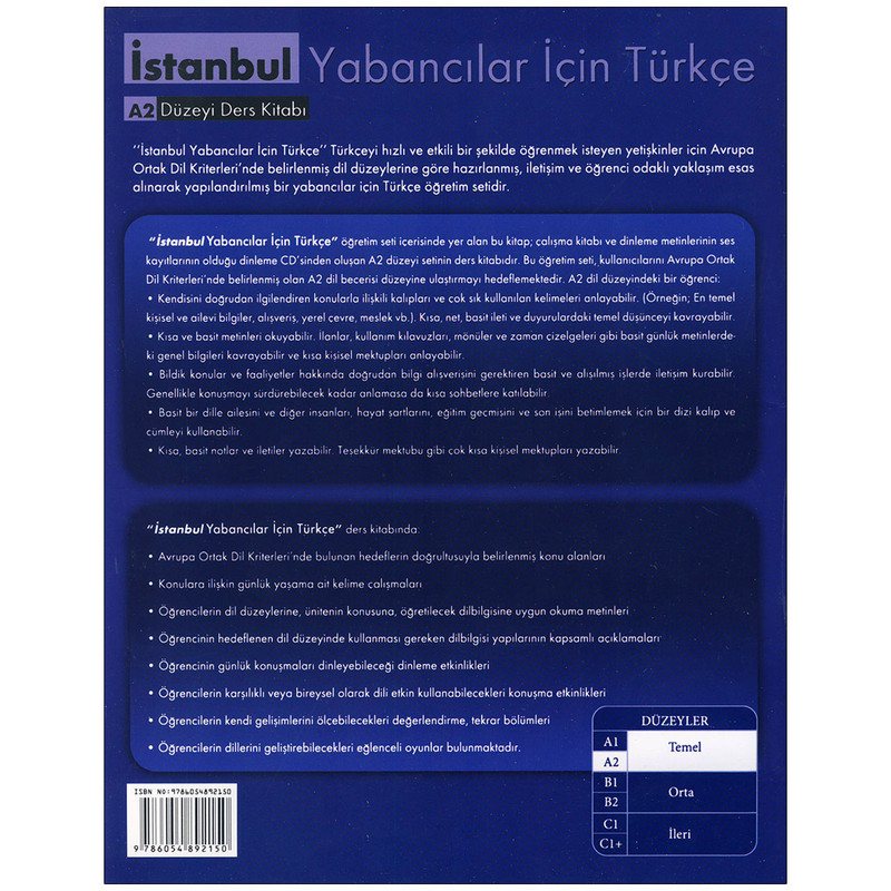 کتاب Istanbul A2 اثر جمعی از نویسندگان انتشارات زبان مهر