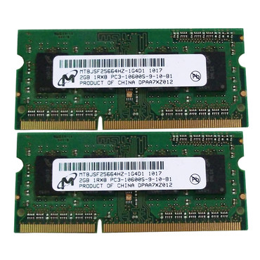 رم لپ تاپ DDR3 دو کاناله 1333 مگاهرتز CL9 میکرون مدل 1RX8 ظرفیت 4 گیگابایت