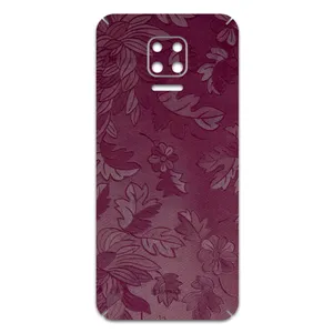 MAHOOT Red-Wildflower Cover Sticker for Xiaomi Redmi Note 9S