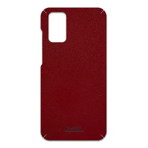 MAHOOT Red-Leather Cover Sticker for Samsung Galaxy S20 Plus