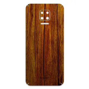 MAHOOT Orange-Wood Cover Sticker for Xiaomi Redmi Note 9S