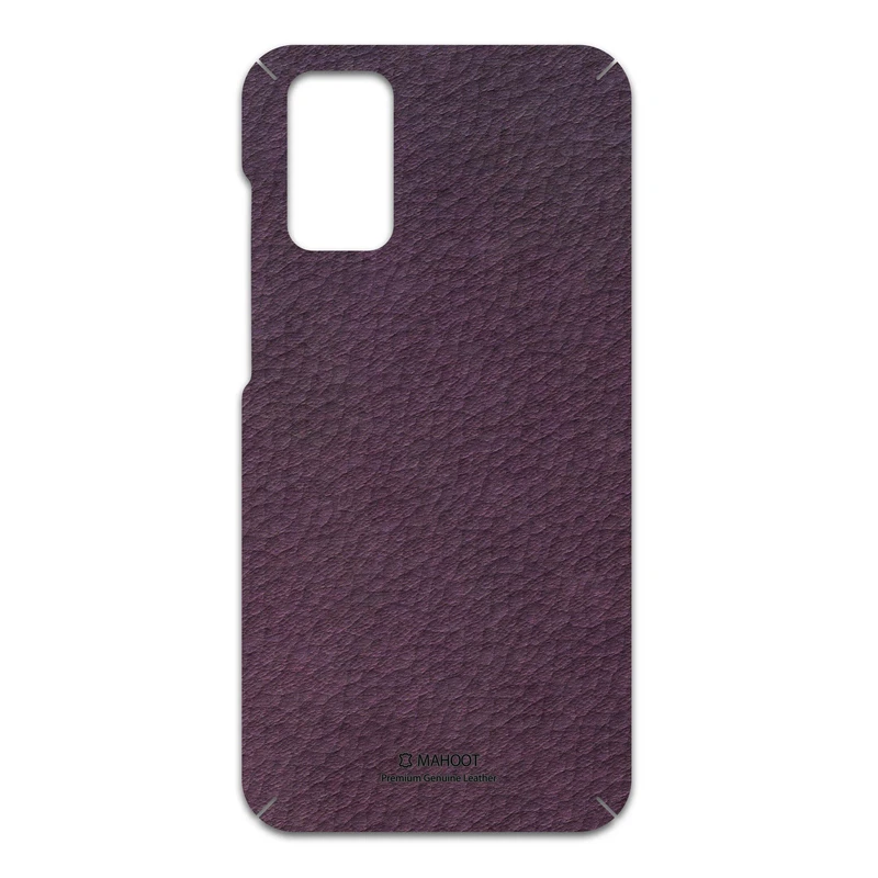 برچسب پوششی ماهوت مدل Purple-Leather مناسب برای گوشی موبایل سامسونگ Galaxy S20 Plus