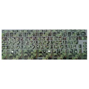برچسب حروف فارسی کیبورد طرح ارتشی کد 101