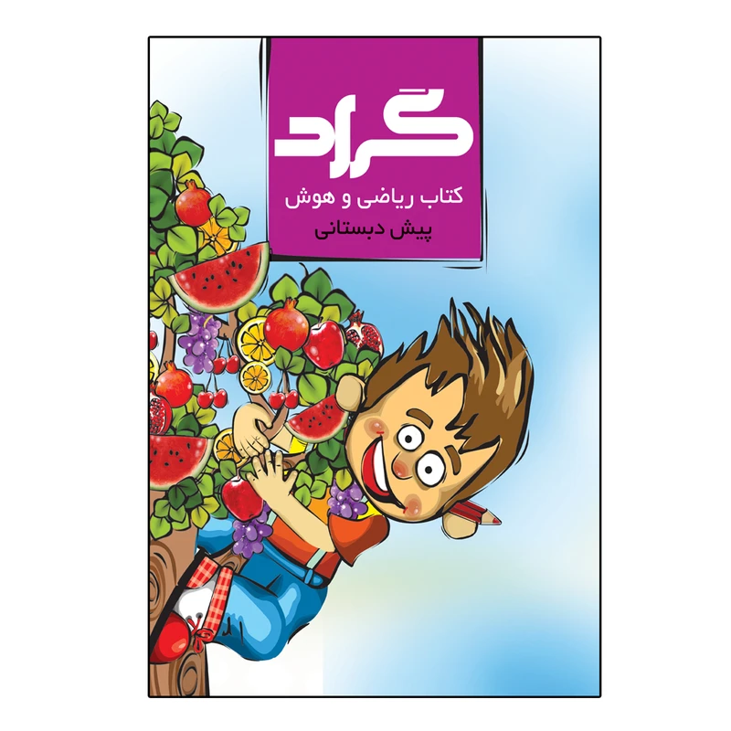 کتاب ریاضی و هوش پایه پیش دبستانی اثر ملیحه رشیدی انتشارات گراد
