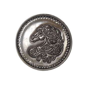 سینی قلمزنی طرح اسب کد A70