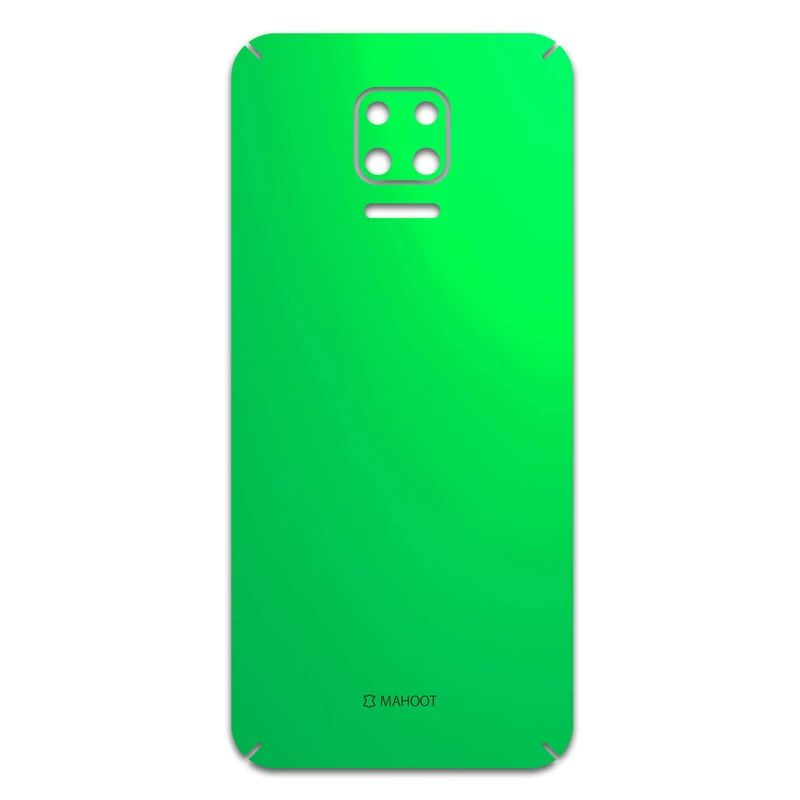برچسب پوششی ماهوت مدل Matte-Green مناسب برای گوشی موبایل شیائومی Redmi Note 9S