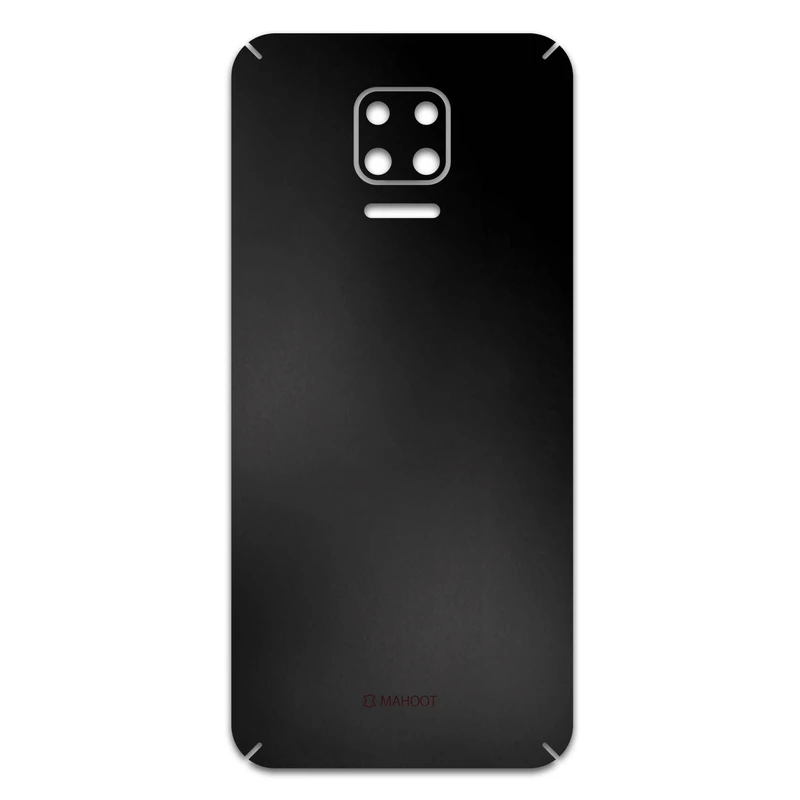 برچسب پوششی ماهوت مدل Black-Matte مناسب برای گوشی موبایل شیائومی Redmi Note 9S