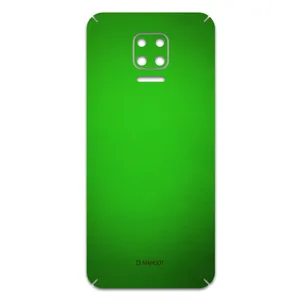 MAHOOT Metallic-Green Cover Sticker for Xiaomi Redmi Note 9S