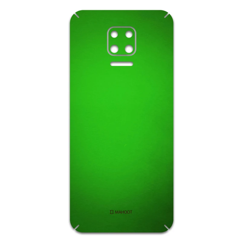 برچسب پوششی ماهوت مدل Metallic-Green مناسب برای گوشی موبایل شیائومی Redmi Note 9S