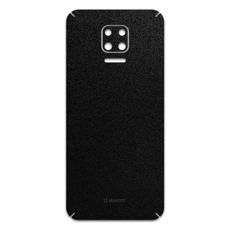 برچسب پوششی ماهوت مدل Black-Suede مناسب برای گوشی موبایل شیائومی Redmi Note 9S