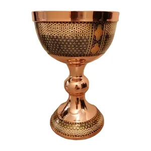 سنگاب خاتم کاری مسی کد 095