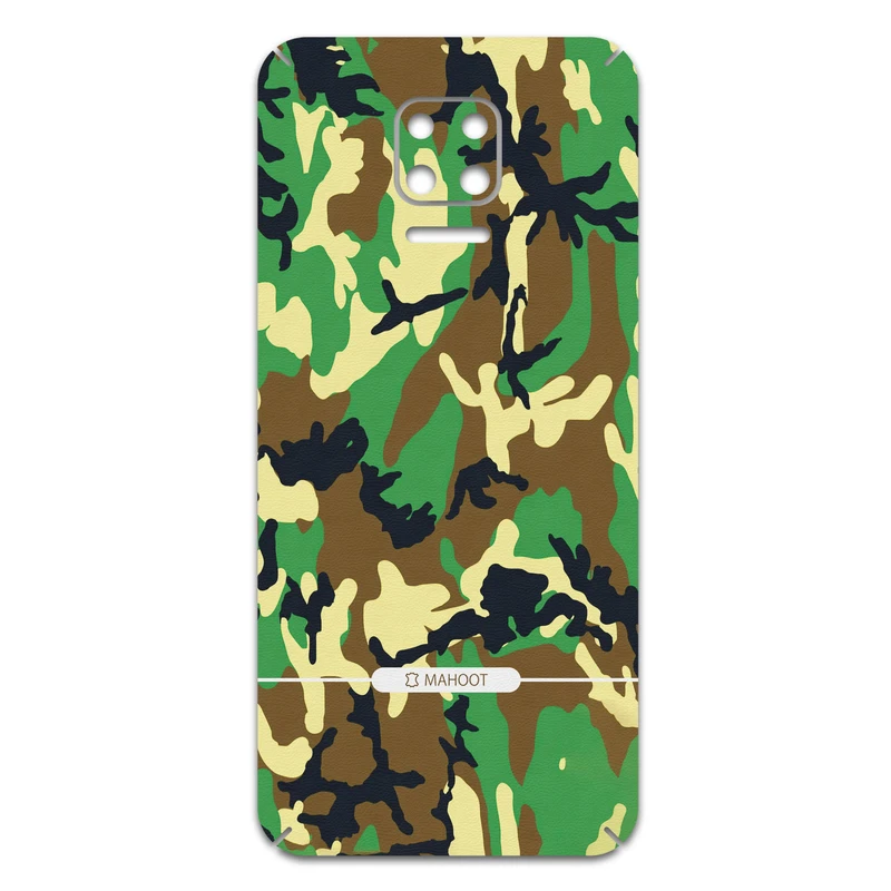 برچسب پوششی ماهوت مدل Army-Green1-Pattern مناسب برای گوشی موبایل شیائومی Redmi Note 9S