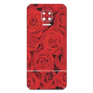 MAHOOT Red-Flower Cover Sticker for Xiaomi Redmi Note 9S