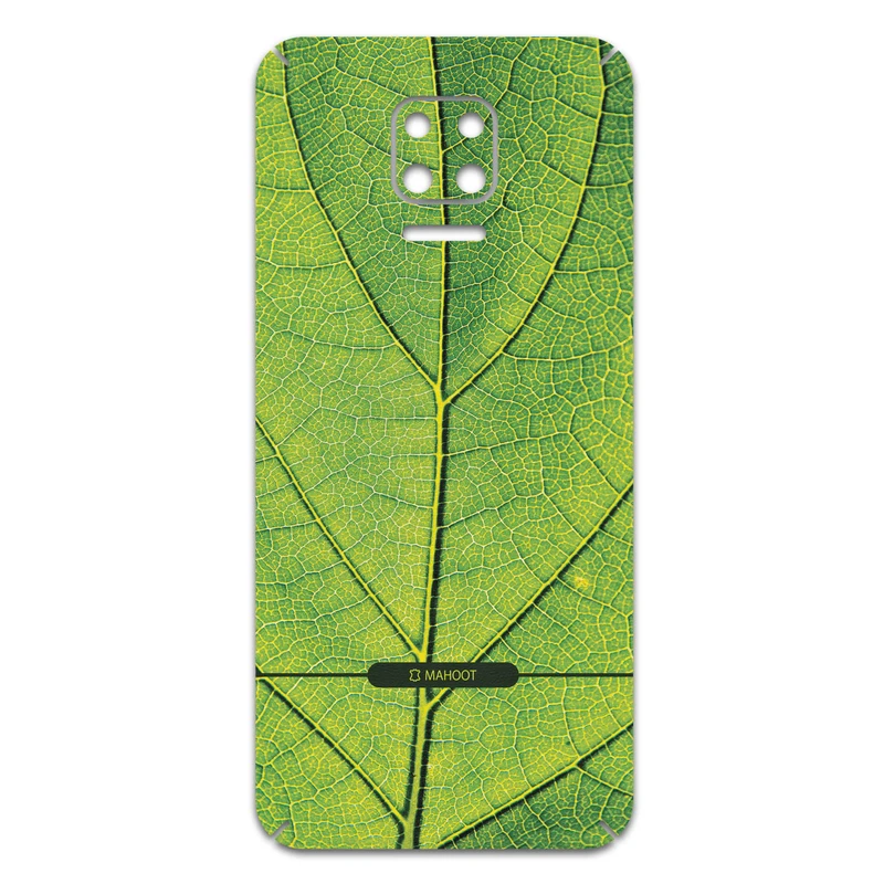 برچسب پوششی ماهوت مدل Leaf-Texture مناسب برای گوشی موبایل شیائومی Redmi Note 9S