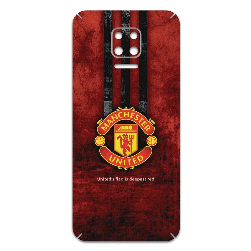 برچسب پوششی ماهوت مدل Manchester-United-FC مناسب برای گوشی موبایل شیائومی Redmi Note 9S