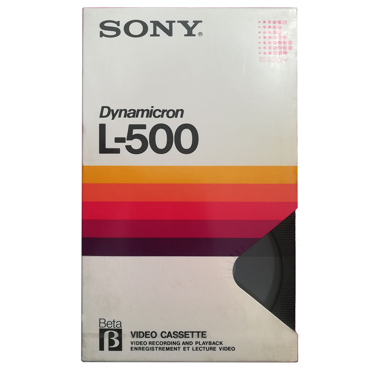 کاست ویدیو سونی مدل بتامکس L-500