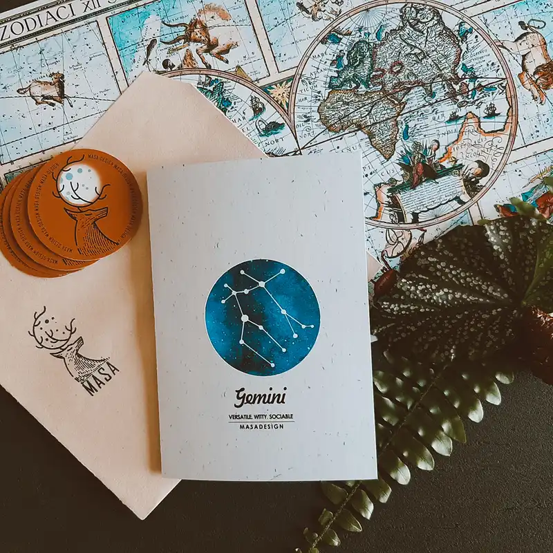 کارت پستال ماسا دیزاین طرح ماه تولد خرداد کد Z03