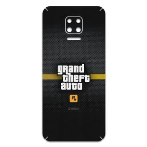 MAHOOT GTA-Game Cover Sticker for Xiaomi Redmi Note 9S