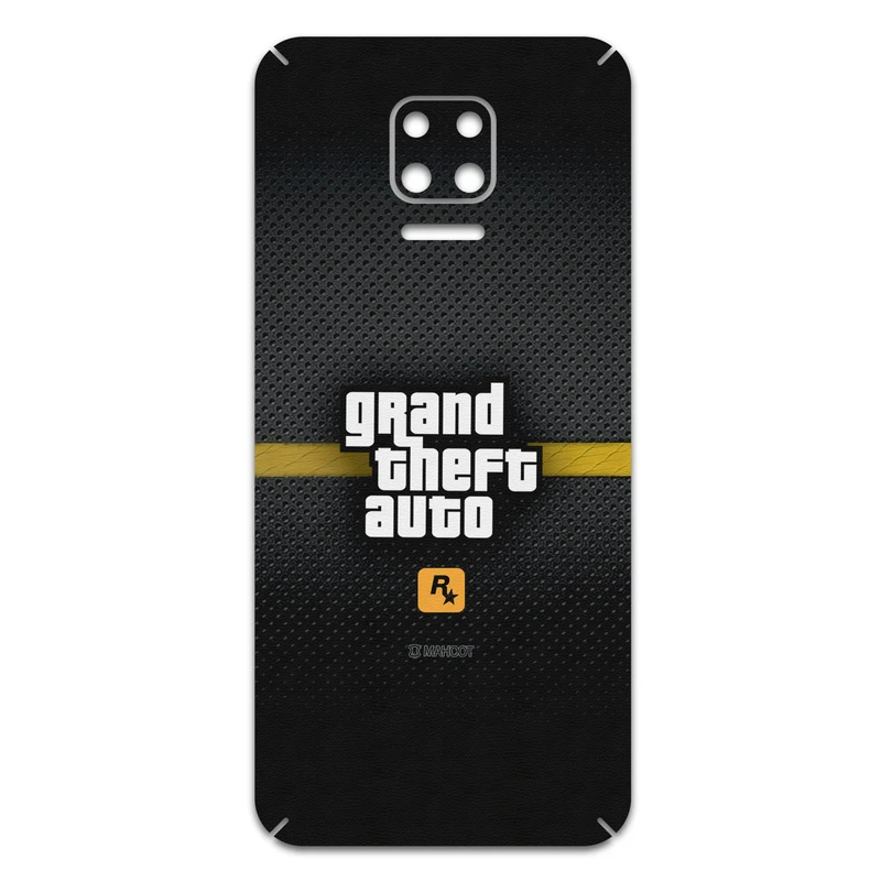 برچسب پوششی ماهوت مدل GTA-Game مناسب برای گوشی موبایل شیائومی Redmi Note 9S
