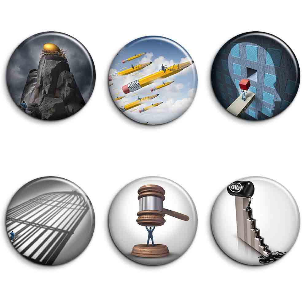 پیکسل طرح مفهومی قفس زمان کد 1107 مجموعه 6 عددی