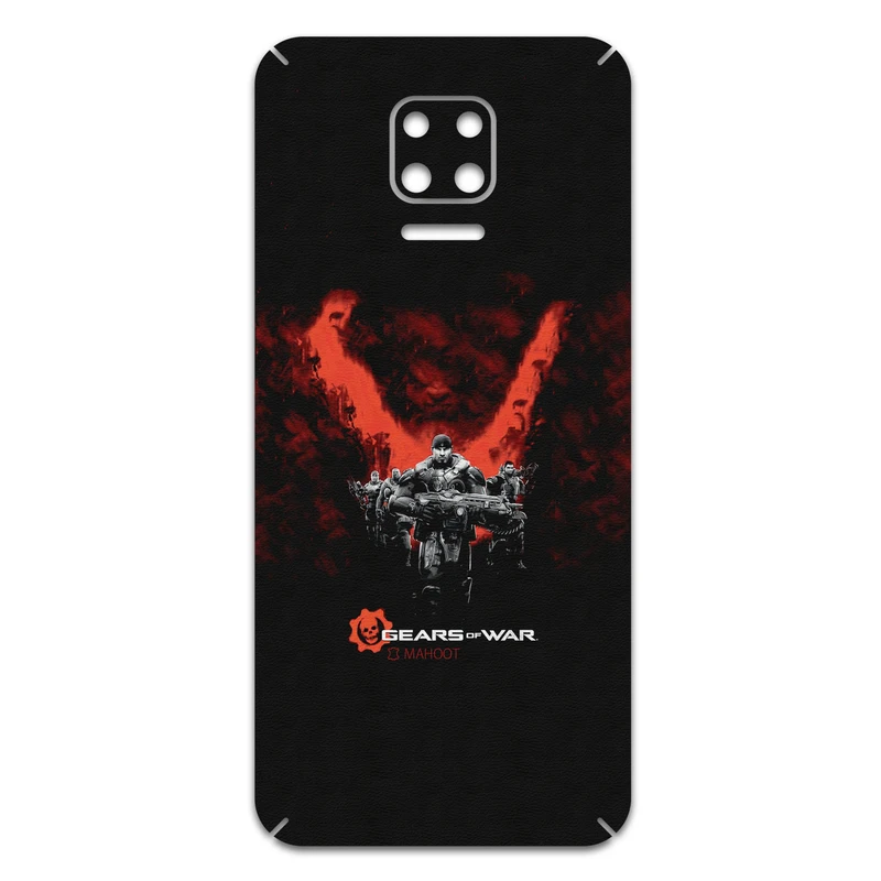 برچسب پوششی ماهوت مدل GEARS-OF-WAR-Game مناسب برای گوشی موبایل شیائومی Redmi Note 9S