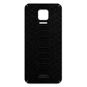 MAHOOT Black-Snake-Leather Cover Sticker for Xiaomi Redmi Note 9S