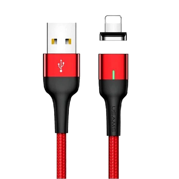 کابل تبدیل USB به لایتنینگ یوسمز مدل US-SJ326 U28 طول 1 متر