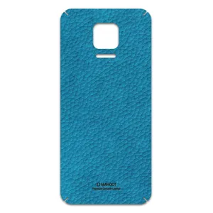 MAHOOT Blue-Leather Cover Sticker for Xiaomi Redmi Note 9S