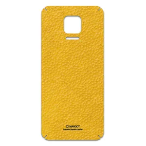 MAHOOT Mustard-Leather Cover Sticker for Xiaomi Redmi Note 9S