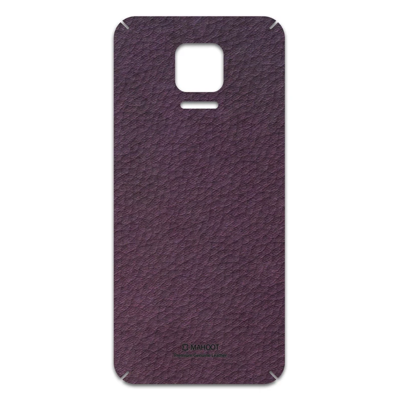 برچسب پوششی ماهوت مدل Purple-Leather مناسب برای گوشی موبایل شیائومی Redmi Note 9S
