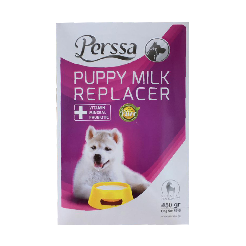 شیر خشک سگ پرسا مدل Puppy Milk وزن 450 گرم