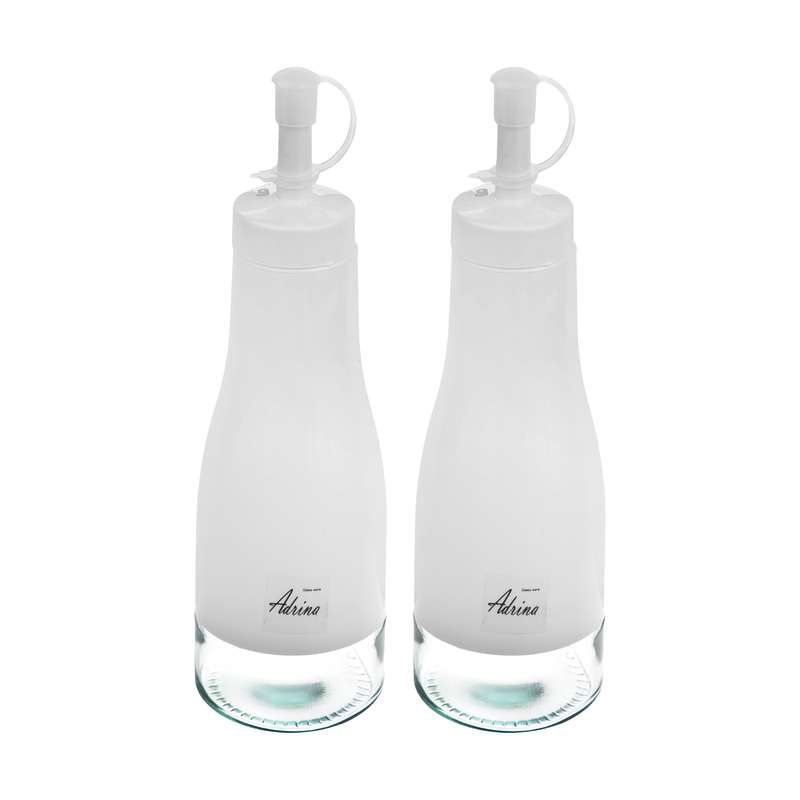 ظرف آبلیمو و روغن آدرینا کد 100 بسته 2 عددی