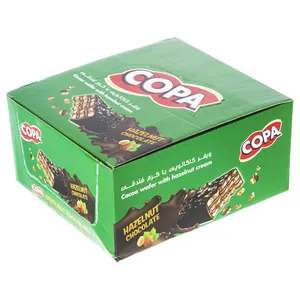ویفر کاکائویی با کرم فندقی کوپا بسته 30 عددی