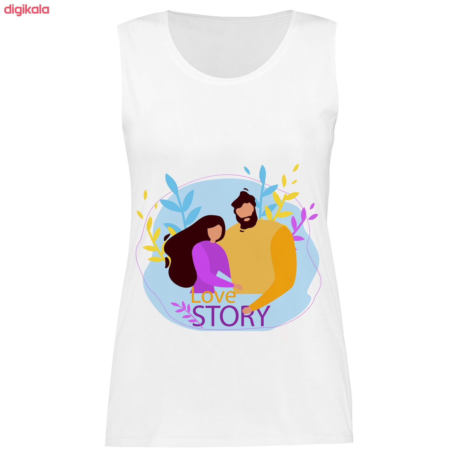 تاپ زنانه طرح LOVE STORY کد 1000023 main 1 1