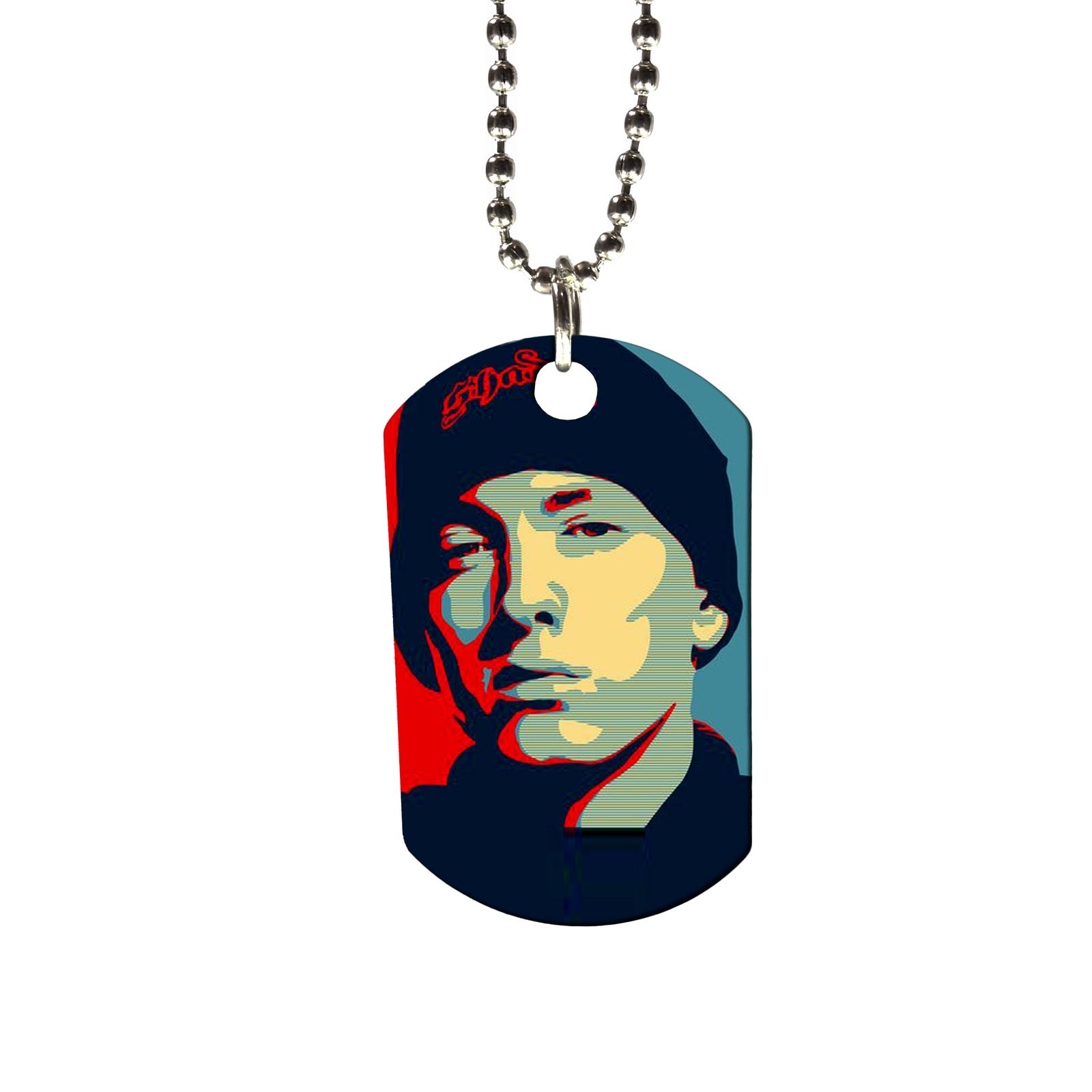 گردنبند طرح Eminem کد G-67 -  - 1