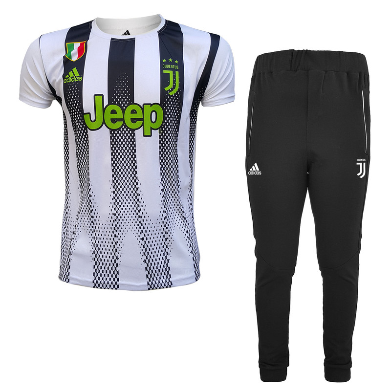ست تیشرت و شلوار ورزشی مردانه طرح یوونتوس کد 902192 juve