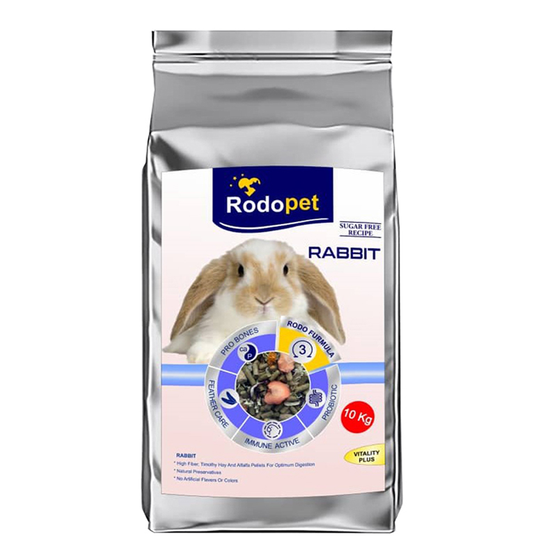 غذای خرگوش ردوپت مدل RP10 وزن 10 کیلوگرم
