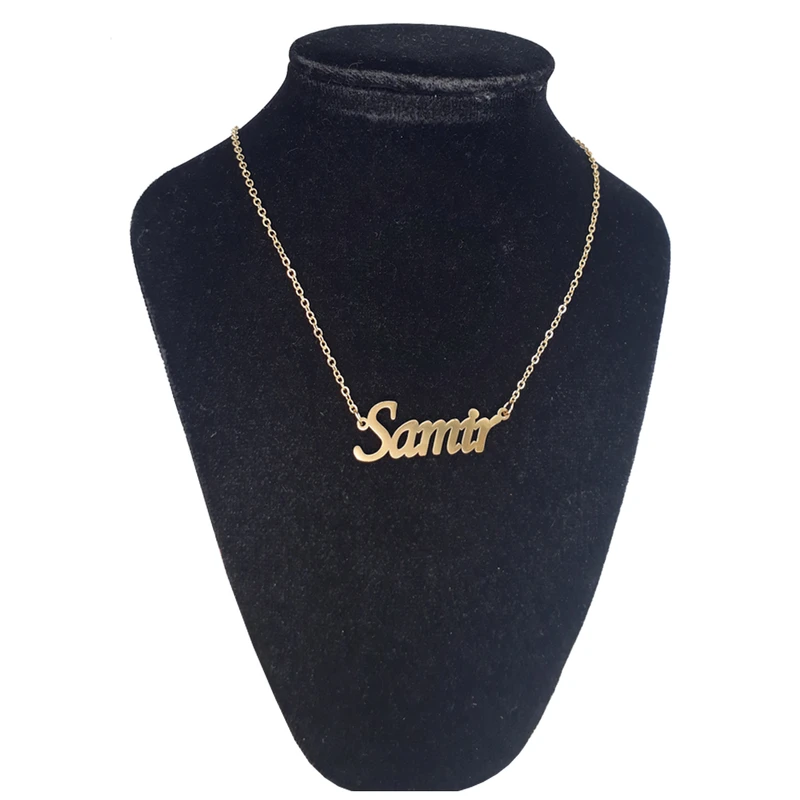 گردنبند زنانه طرح سمیر کد G165