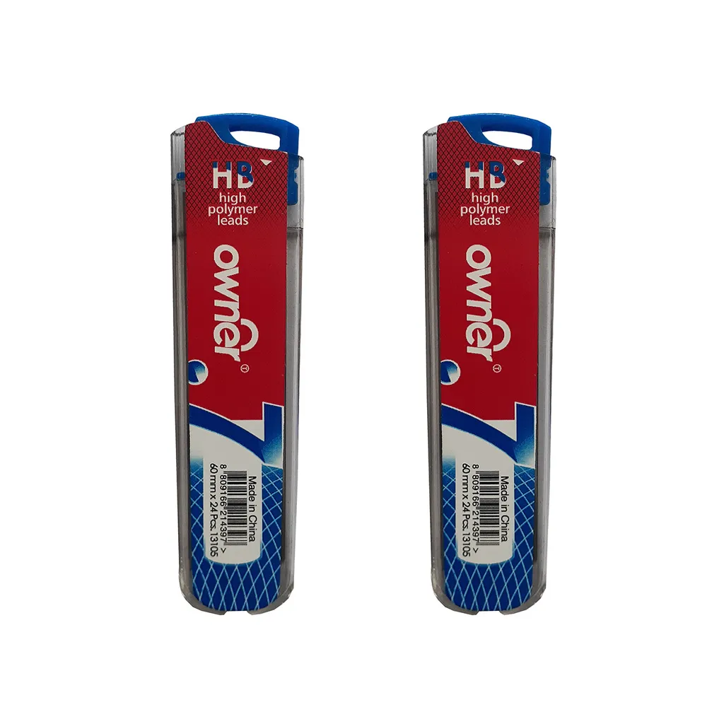 نوک مداد نوکی 0.7 میلیمتری اونر مدل high-polymer بسته 2 عددی