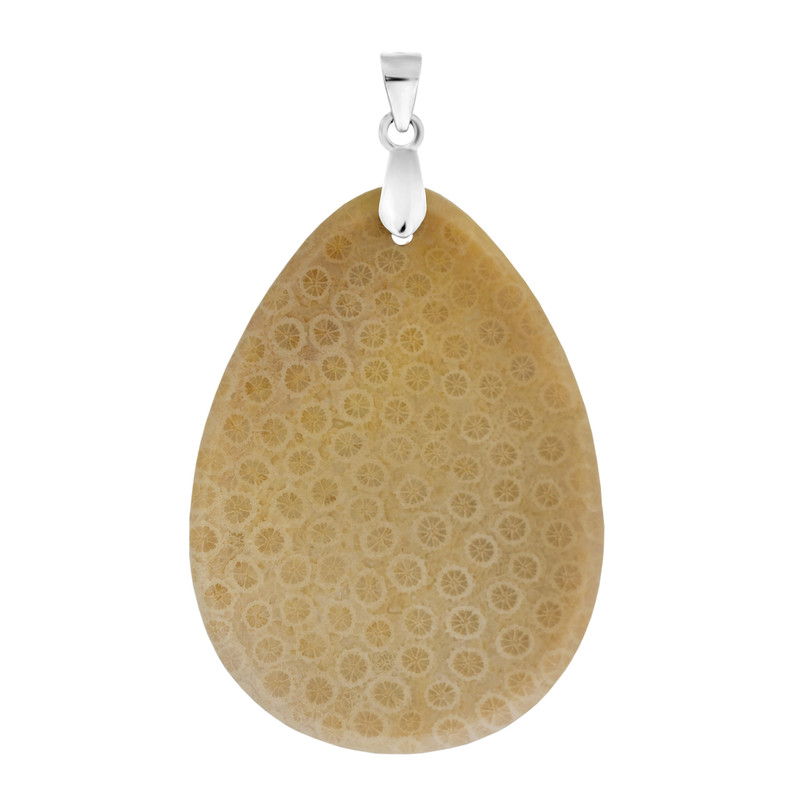 آویز گردنبند نقره زنانه اقلیمه مدل VB447