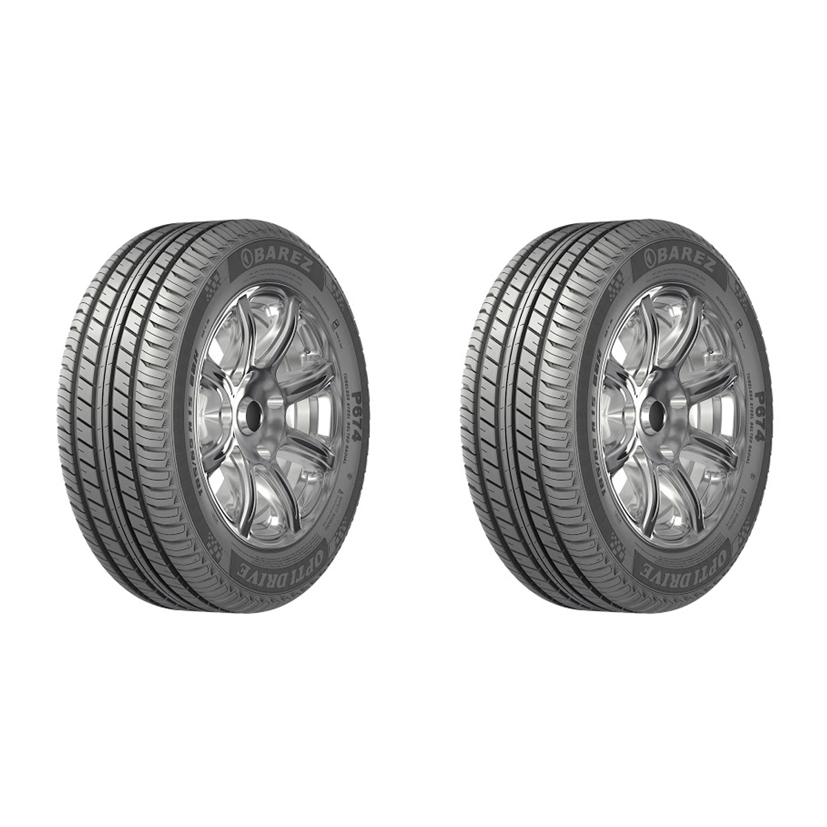 لاستیک خودرو بارز مدل P674 سایز 185/65R15 - دو حلقه