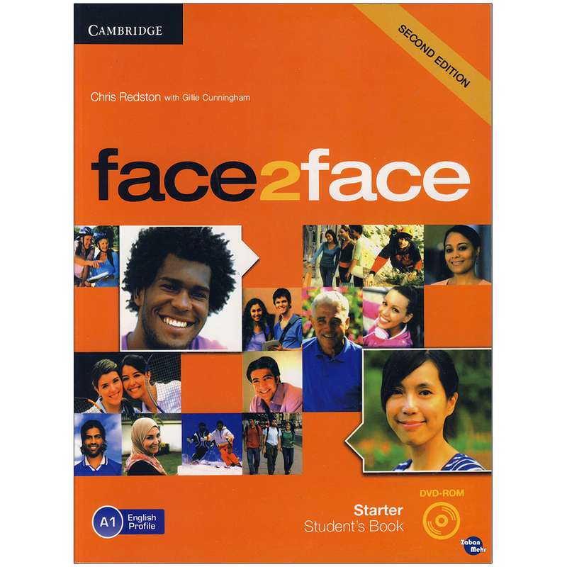 کتاب face 2 face Starter اثر Chris Redston and Gillie Cunningham انتشارات زبان مهر