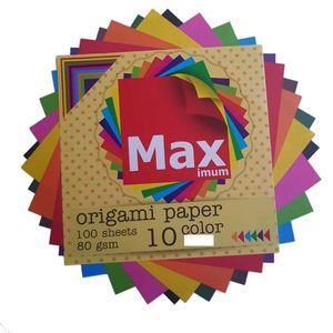 نقد و بررسی کاغذ اوریگامی کد k1010 بسته 100 عددی توسط خریداران